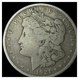 1921-D Morgan Silver Dollar LIGHTLY  CIRCULATED
