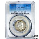 1942 Washington Silver Quarter PCGS PR67