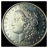 1878 8TF Silver Morgan Dollar CHOICE AU