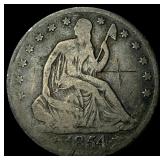 1854-O Arrows Seated Liberty Half Dollar  NICELY