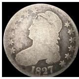1827 Capped Bust Half Dollar NICELY  CIRCULATED