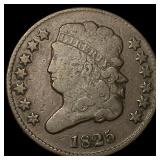 1825 Classic Head Half Cent LIGHTLY  CIRCULATED