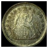 1841-O Silver Seated Liberty Dime LIGHTLY  CIRCUL