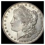 1891-S Silver Morgan Dollar CLOSELY  UNCIRCULATED