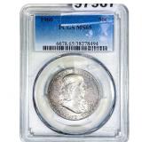 1960 Franklin Half Dollar PCGS MS65