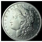1891-O Silver Morgan Dollar NEARLY  UNCIRCULATED
