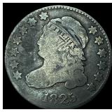 1825 Silver Capped Bust Dime NICELY  CIRCULATED