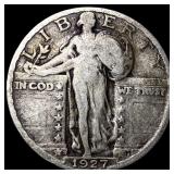 1927-S Silver Standing Liberty Quarter NICELY  CI