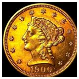 1900 Liberty Head Gold $2.50 Quarter Eagle CHOICE