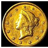 1851 Gold $1 Liberty Head Type 1 HIGH GRADE