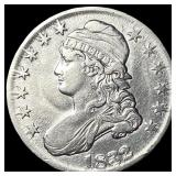 1832 Capped Bust Half Dollar CHOICE AU