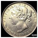 1900 Canada Silver 20 Cents