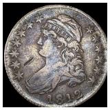 1812 Capped Bust Half Dollar LIGHTLY  CIRCULATED