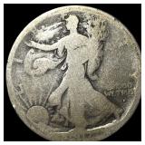 1917-S Silver Walking Liberty Half Dollar  NICELY