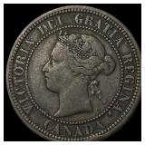 1881-H Canada Bronze One Cent NICELY  CIRCULATED