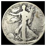 1938-D Silver Walking Liberty Half Dollar  NICELY