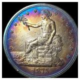 1875-S Silver Trade Dollar CLOSELY  UNCIRCULATED