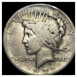 1921 Silver Peace Dollar LIGHTLY CIRCULATED