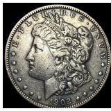 1902 Morgan Silver Dollar CLOSELY UNCIRCULATED