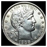 1900 Barber Silver Quarter UNCIRCULATED