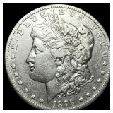 1879-CC Silver Morgan Dollar NEARLY UNCIRCULATED