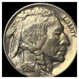 1938-D Nickel Five Cents Buffalo UNCIRCULATED