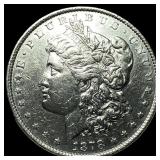 1878 Silver Morgan Dollar ABOUT UNCIRCULATED