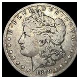 1878 Silver Morgan Dollar ABOUT UNCIRCULATED