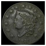 1831 Coronet Head Large Cent NEARLY UNCIRCULATED