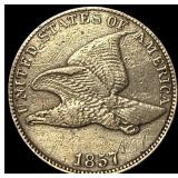 1857 Flying Eagle Cent CLOSELY UNCIRCULATED
