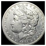 1891-CC Silver Morgan Dollar NEARLY UNCIRCULATED