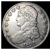 1831 Capped Bust Half Dollar NEARLY UNCIRCULATED