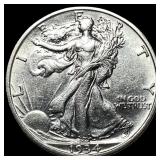 1934-S Silver Walking Liberty Half Dollar ABOUT UN