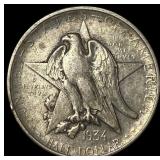 1934 Texas Silver Half Dollar CLOSELY UNCIRCULATED