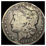 1881-CC Silver Morgan Dollar LIGHTLY CIRCULATED