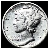 1927-S Silver Mercury Dime CLOSELY UNCIRCULATED