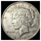 1926 Peace Silver Dollar NEARLY UNCIRCULATED