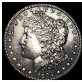 1904 Silver Morgan Dollar CLOSELY UNCIRCULATED