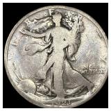 1921 Silver Walking Liberty Half Dollar NICELY CIR