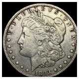 1893-O Silver Morgan Dollar NEARLY UNCIRCULATED
