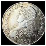 1827 Capped Bust Half Dollar CLOSELY  UNCIRCULATE