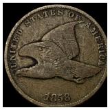 1858 Flying Eagle Cent NICELY CIRCULATED