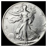 1933-S Silver Walking Liberty Half Dollar  CLOSEL