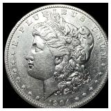 1904-S Silver Morgan Dollar CLOSELY UNCIRCULATED