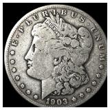 1903-S Silver Morgan Dollar LIGHTLY CIRCULATED