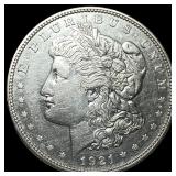1921 Silver Morgan Dollar ABOUT UNCIRCULATED