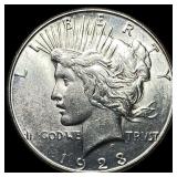1923-S Silver Peace Dollar UNCIRCULATED