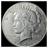 1926 Peace Silver Dollar CHOICE AU