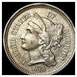 1868 Nickel Three-Cent Piece UNCIRCULATED
