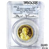 2001-S Sacagawea Dollar PCGS PR69 DCAM
